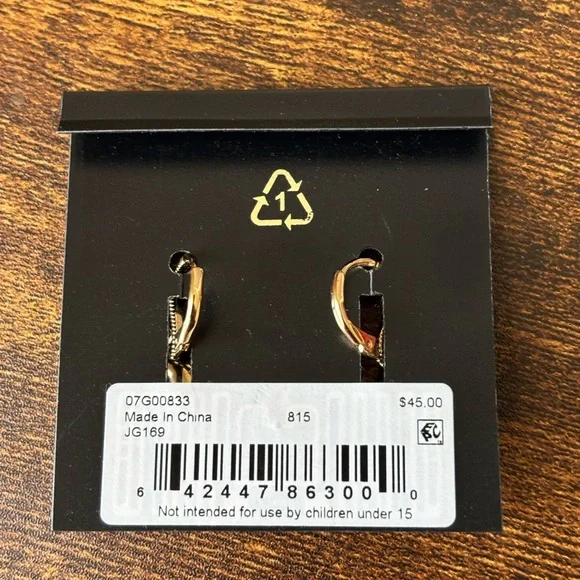 Givenchy Crystal Double Drop Earrings - Picture 5 of 7